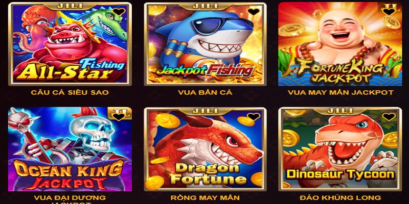 Thế giới game bắn cá đẳng cấp gây ấn tượng đặc biệt